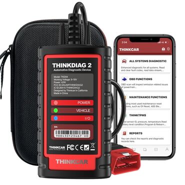 Alati za automobile: THINKCAR Thinkdiag 2 Bluetooth CAN FD OBD2, 1 godina softver, 15 — 20