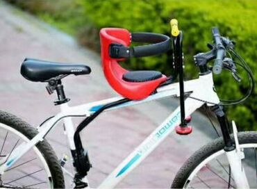 Dodaci za bicikl: Dečije prednje sedište za bicikl sa ojačanom dvotačkastom podrškom - — 9