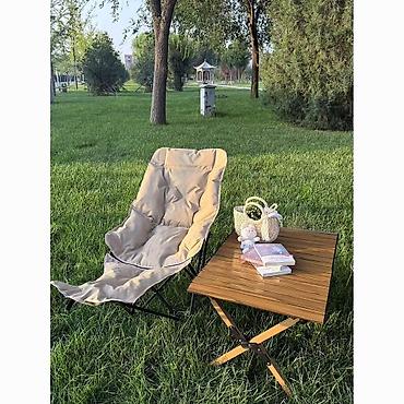 балыкчы пляж: Складное шезлонг-кресло для кемпинга и пикника - Тип: переносное — 2