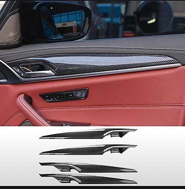 Декоративные накладки: Декоративные накладки На панель, Карбон, BMW, 2018 г., Б/у, Самовывоз — 9