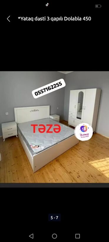Yataq otağı dəstləri: Təknəfərlik çarpayı, Komod, Termo, Tumba, Yeni -da lalafo.az — 29 Yataq otağı dəstləri: Təknəfərlik çarpayı, Komod, Termo, Tumba, Yeni — 29