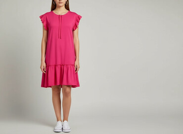 czerwona sukienki plus size: Sinsay, Women`s dress, size S