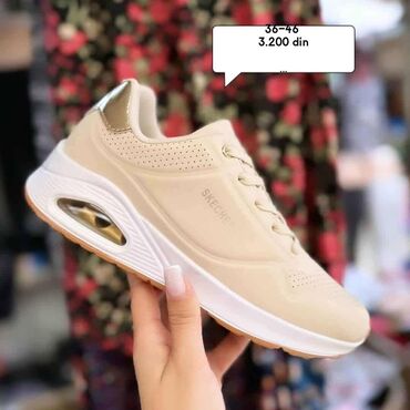 Women's Sneakers and athletic shoes: Patike Skechers brenda, dostupne u beloj i crnoj boji, sa đonom — 11