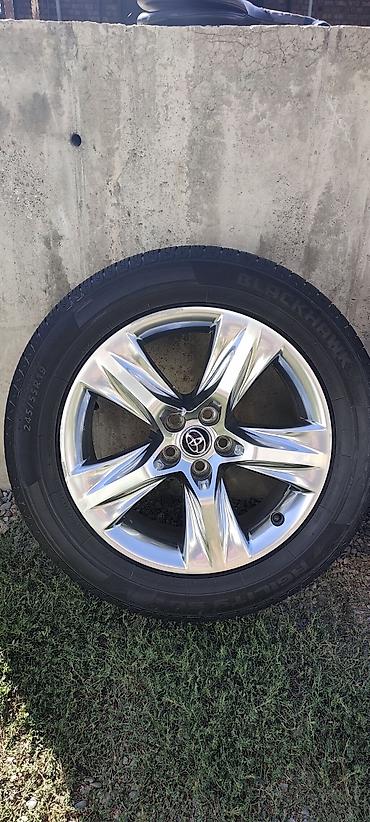 honda lago: Колеса в сборе 245 / 55 / R 19, Всесезонная, Б/у, Комплект, Внедорожные (АТ/МТ), Литые, отверстий - 5 — 5