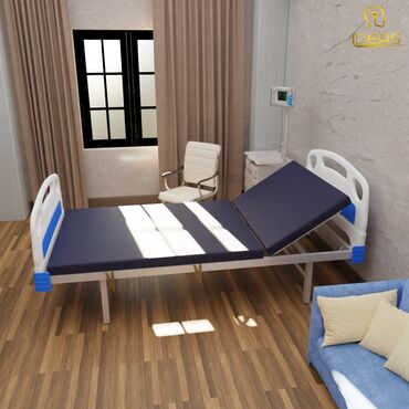 Медицинская мебель: Кровать палатная ID-CS-16 - одно секционная модель медицинской — 6