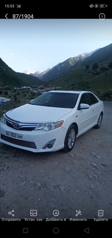 Toyota: Toyota Camry: 2014 г., 2.5 л, Вариатор, Гибрид