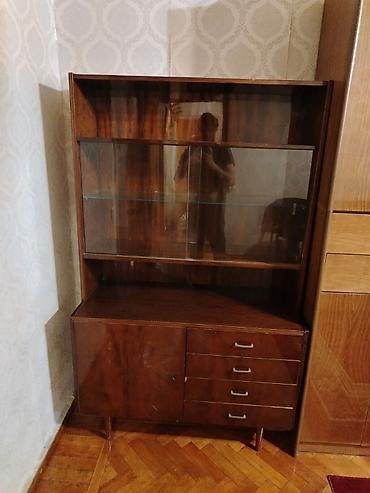 Буфеты: Vitrinli bufet/şkaf - Material: ağac üzərində parlaq şpon - Üst — 1