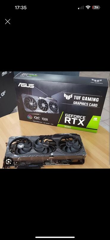 видеокарты ddr4: Видео карта, Колдонулган, Asus, GeForce RTX, 10 ГБ, ПК үчүн