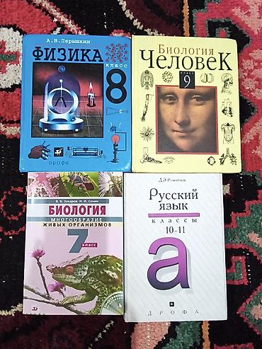 Учебники: Школьные учебники (комплект разных предметов и классов) В наличии — 2