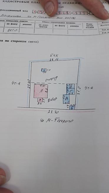 Продаётся земельный участок с домом и надворными постройками по ул. М