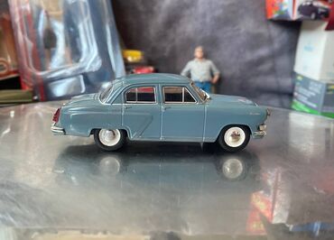Avtomobil modelləri: Коллекционная модель GAZ-21R Volga third series grey 1962 Deagostini — 6