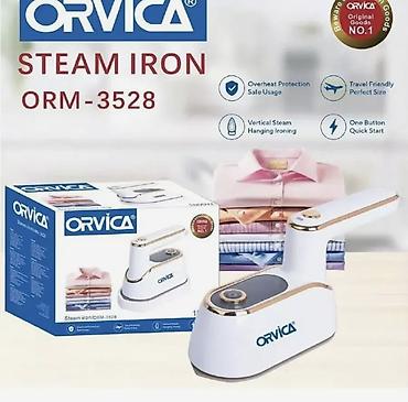 ористон продаю: ORVICA ORM-— паровой утюг 2 в 1 Забудьте о долгой глажке! 🔥 ORVICA — 3