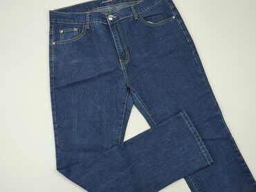 spódniczka ze skóry naturalnej: Jeans, L (EU 40), condition - Very good