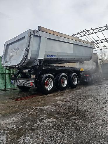 Самосвальный полуприцеп Schmitz год 2008 саф ость барабан,док чистый at lalafo.kg Самосвальный полуприцеп Schmitz год 2008 саф ость барабан,док чистый