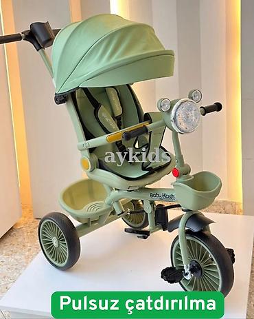 Uşaq velosipedləri: Yeni Üç təkərli Uşaq velosipedi 12", Pulsuz çatdırılma, Rayonlara çatdırılma — 20