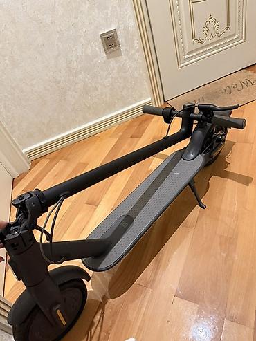 Электротранспорт: Elektrikli skuter – Xiaomi Mi Electric Scooter (qara) (Endirim — 1