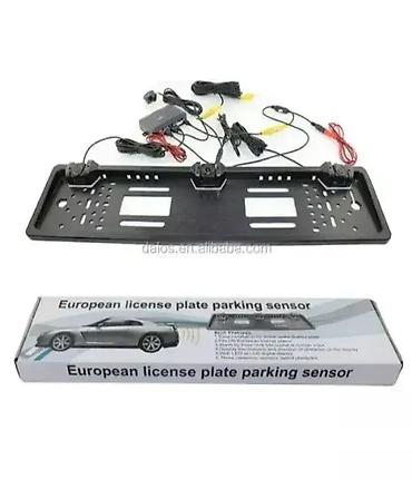 d3 mini: Parking senzori i kamera u okviru za tablice / Ram za tablice — 1