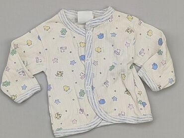 białe spodnie dziecięce: Sweatshirt, 12-18 months, condition - Good