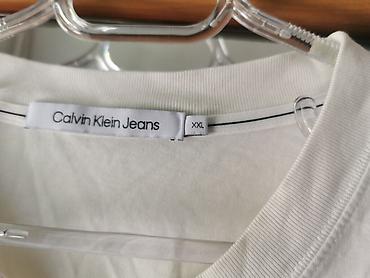 calvin: Futbolka, Calvin Klein, 2XL, rəng - Ağ — 2