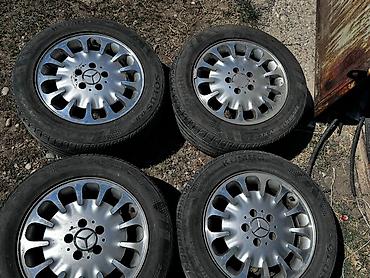 т 28 х4: Комплект из 4 легкосплавных дисков Mercedes с шинами Kumho Solus TA31 — 5