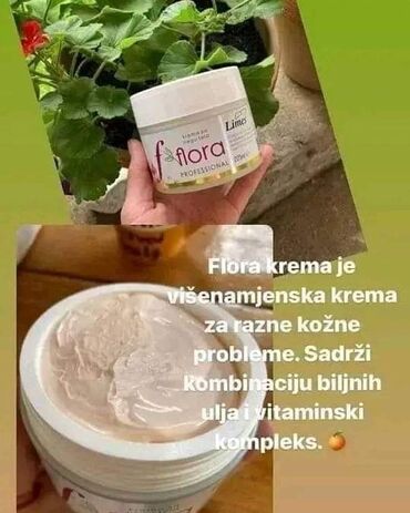 Lepota i zdravlje: Flora krema je Idealna kombinacija za negu, revitalizaciju i masažu