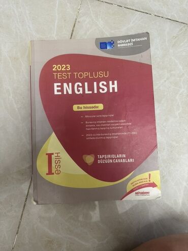 DIM INGILIS 2023-cü il üçün hazırlanmış bu test toplusu ingilis dili