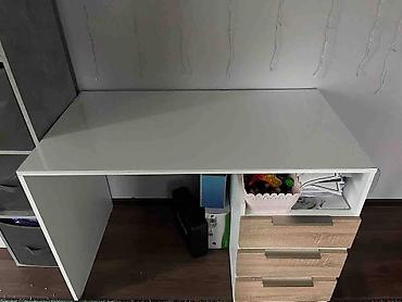 study table: Компьютерный стол, Новый, С полками — 3