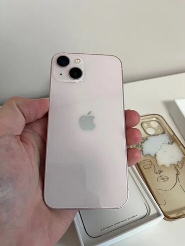 iphone 13 розовый: IPhone 13, Б/у, 256 ГБ, Розовый, Зарядное устройство, Защитное стекло, Чехол, 86 %