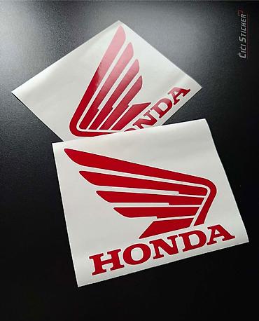 potencija: Set nalepnica sa prepoznatljivim Honda Wing (krilo) logom savršen je — 2