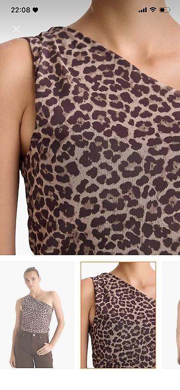 don modeleri: Brend: DeFacto Woman Model: birqollu, assimmetrik kəsimli bluz Ölçü — 5