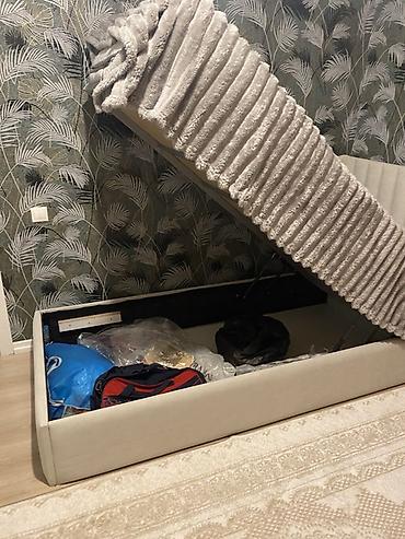 çarpay: 2ədəd tək nəfərliy carpayi,bazalı,1aydi alınıb deməy olar ki təzədi — 3
