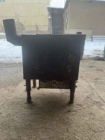 Буржуйки: Печь-буржуйка металлическая, цилиндрическая, чугунная 6000 сом — 7