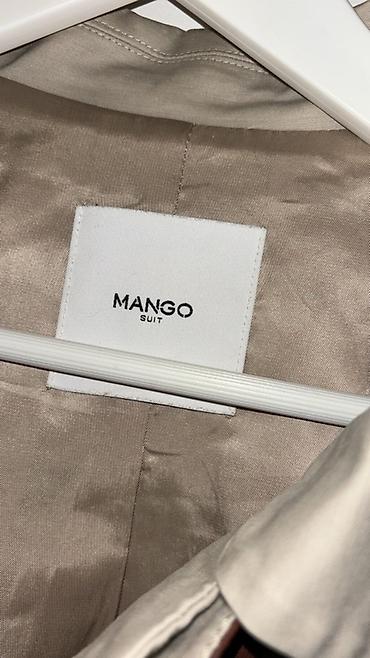 Верхняя одежда: Плащ Mango Suit, женский - Цвет: бежевый (нейтральный, универсальный — 2