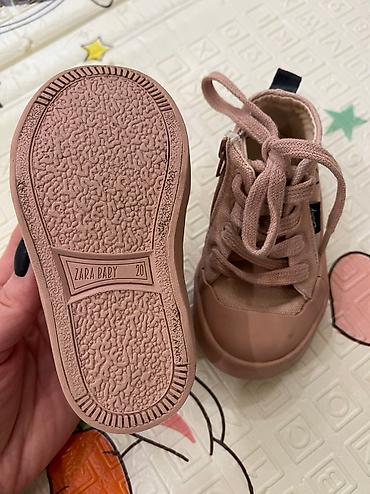 zara ботинки: Кеды Zara (оригинал) детские, размер 20 одевали один раз — 3