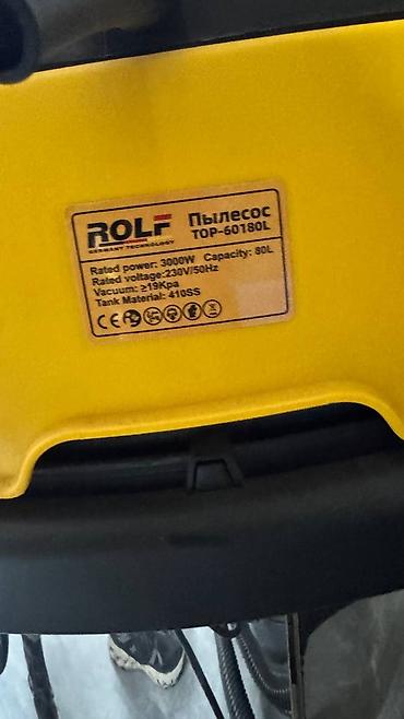 строительный фены: Промышленный пылесос ROLF TOP-60180L - Назначение: сухая и влажная — 4