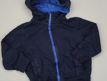 sweterek niebieski: Bluza, Little kids, 4-5 lat, 104-110 cm, stan - Dobry