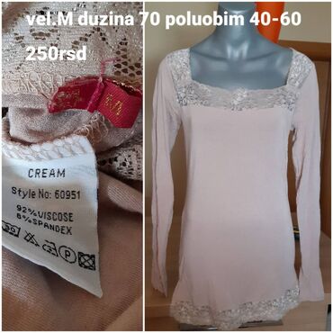 Majice dugačkih rukava: M (EU 38), bоја - Šareno — 13