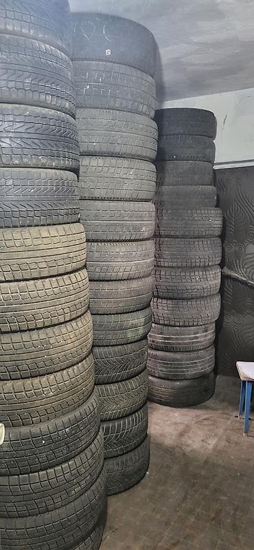 Шины: Продаю шины размеры с R14 . R18 . шины б.у.Япония.есть по 2шт. есть — 10