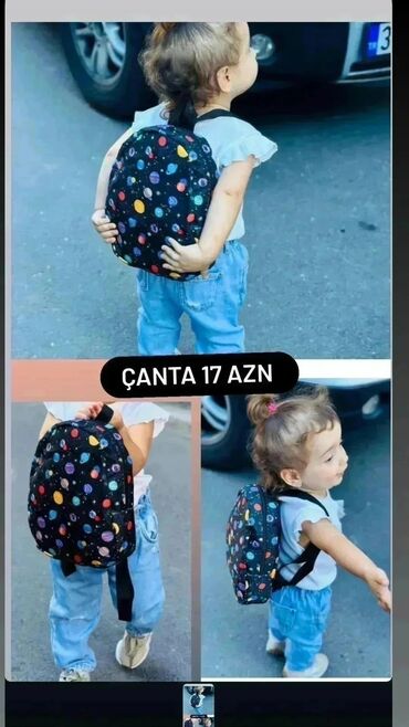 Məktəb çantaları: 15 AZNuşaq bağça çantası satılır, təzədir çatdırılma
