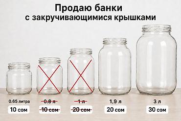 Продаю остатки б/у стеклянные банки с закручивающимися крышками at lalafo.kg Продаю остатки б/у стеклянные банки с закручивающимися крышками