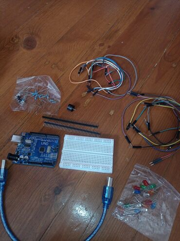 усилители на буфер: Arduino Uno, Ардуино Уно, ПОЛНЫЙ комплект для школьников и студентов