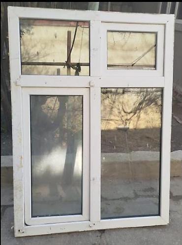 vintel: Qiyməti 90 AZN . Plastik (PVC) pəncərə bloku - Material: Ağ rəngli — 1