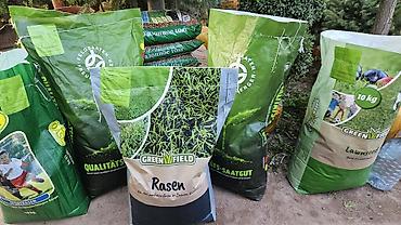 Семена газона: Газонные семена и почвосмеси для газона - Марки: Green Field — 2