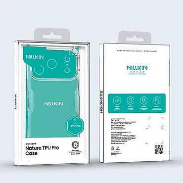 Maske i futrole za telefone: Futrola NILLKIN Nature Pro Magnetic za iPhone 17 Pro (6.3) bela. Uz — 9