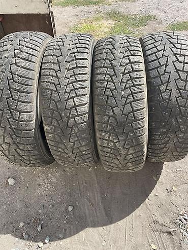 sigma 16: Шины 225 / 65 / R 17, Зимняя шипованная, Б/у, Комплект, Легковые, Китай, Maxxis — 4