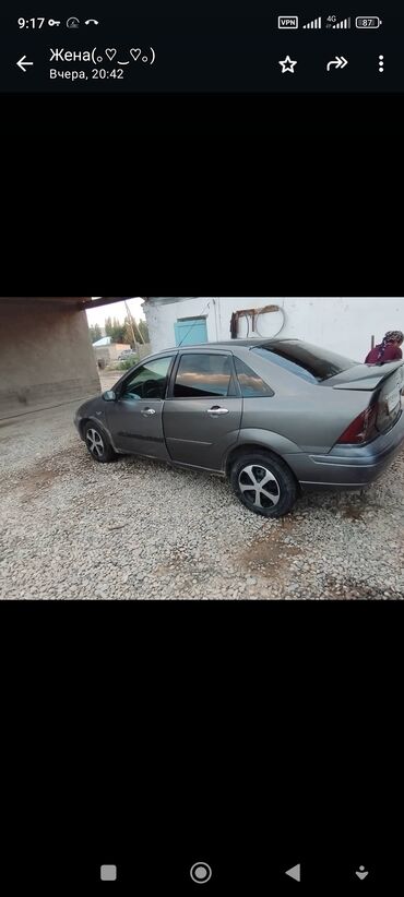 арзан авто машиналар: Ford Focus: 2002 г., 2 л, Механика, Бензин, Седан