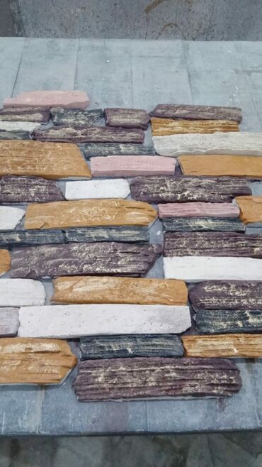 metbex kafeli: Dekorativ fasad/inteyer üçün daş panellər - Material: dekorativ süni