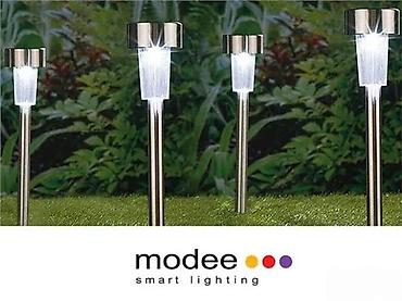 Kuća i bašta: SOLARNE LAMPE VECI MODEL NOVE INOX ZA DVORISTE, BASTU,TERASU | Cene — 1