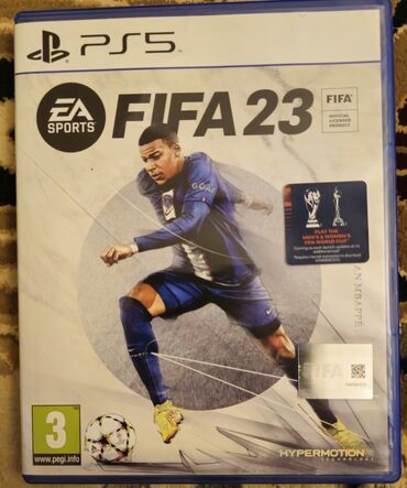 oyun diski: PlayStation 5 üçün EA Sports FIFA 23 futbol simulyatoru. Bu oyun