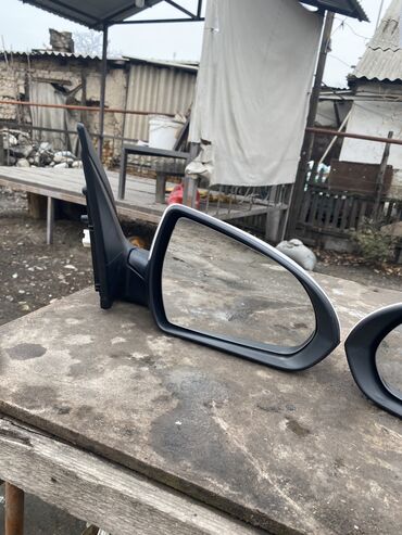 зеркала приора: Боковое левое Зеркало Hyundai 2017 г., Б/у, цвет - Белый, Оригинал